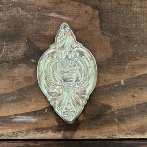 Wallace Sterling “3 French hens” ornament